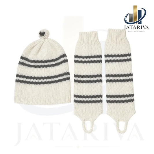 GORRO-POLAINA-CALSETA CHILOTA DE LANA DE OVEJA , PARA BAILES DEL COLEGIO / JATARIVA.