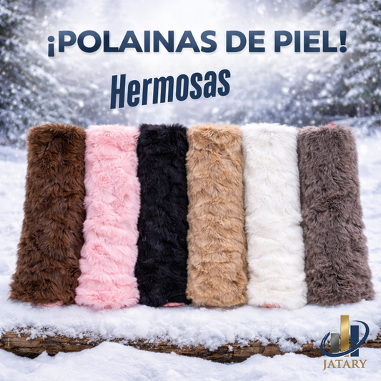 POLAINAS -ELEGANTES, SUAVES,Y ABRIGADORAS DE PIEL SINTETICA