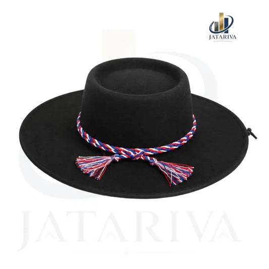 SOMBRERO ELEGANTE HUASO- PREMIUN, PARA BAILES DE COLEGI0S EN 2 TAMAÑOS / JATARIVA.