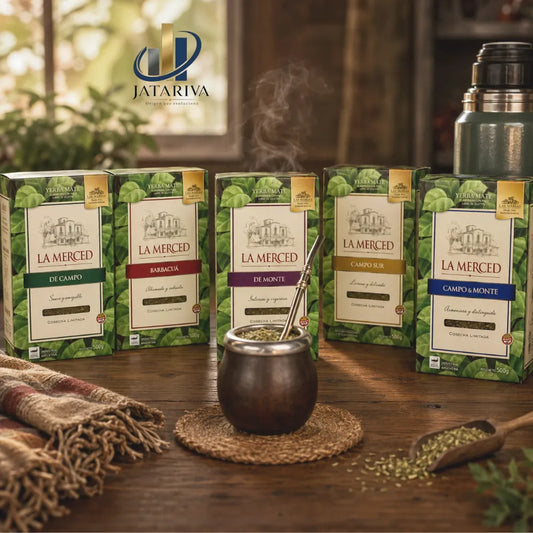 YERBA MATE LA MERCED ARGENTINA DE 500g -VATIEDAD PREMIUN DE LAS MEJORES HOJA– Sabor único, calidad seleccionada, AS.