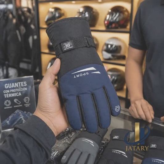 GUANTES TERMICOS IMPERNIABLES PARA *NIEVE O MOTO*